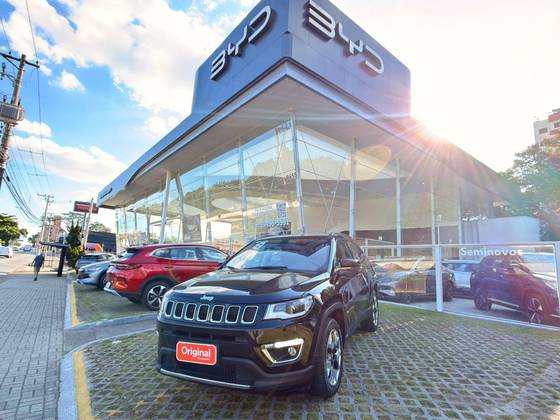 JEEP COMPASS 2.0 16V FLEX LIMITED AUTOMÁTICO JEEP COMPASS 2.0 16V FLEX LIMITED AUTOMÁTICO
